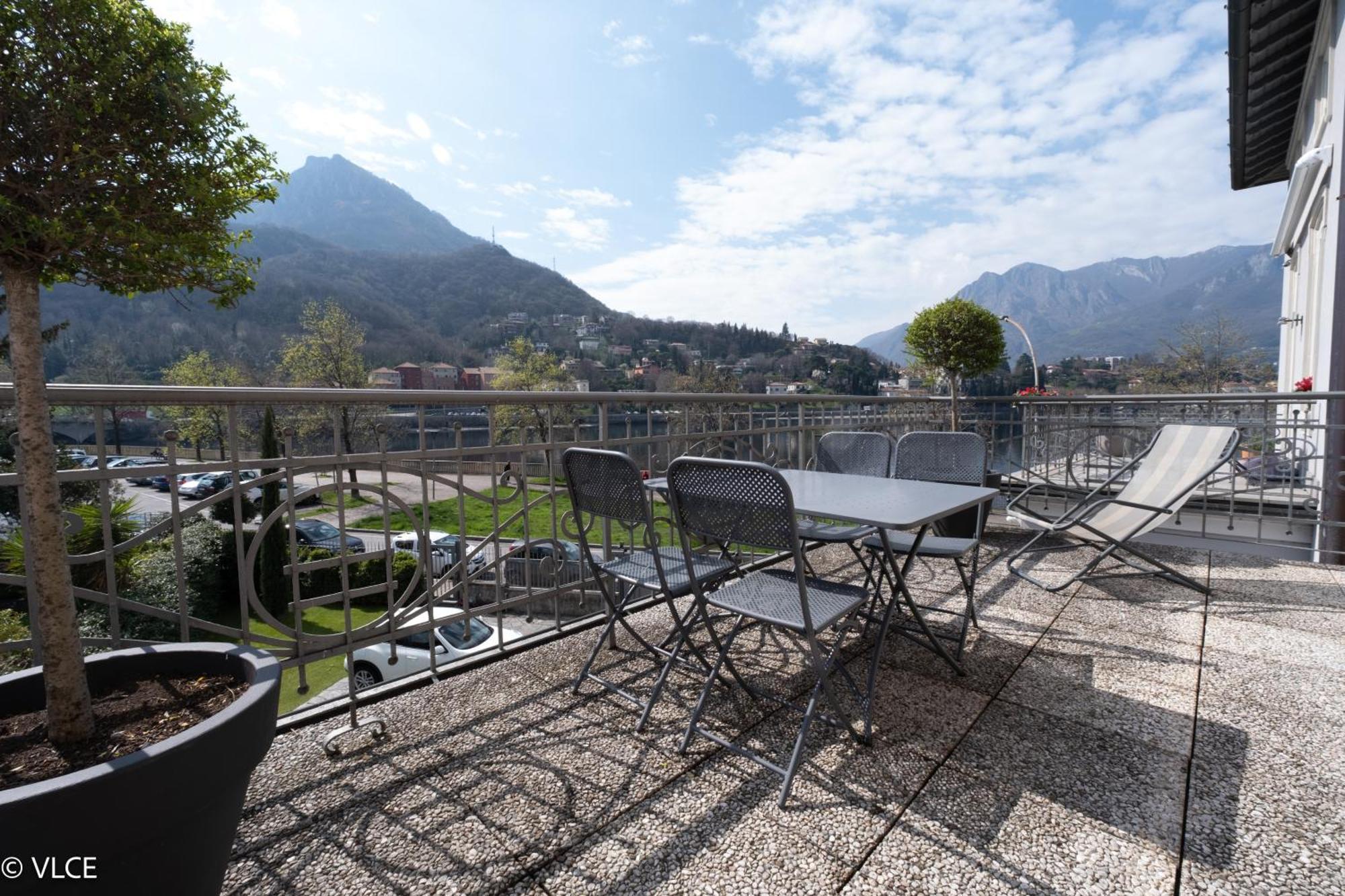 Ferienwohnung Residenza Cece' Lecco Exterior foto